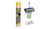 Genérico Kit eliminador de Avispas contra Avispas y Avispa asiatica o Velutina Incluye insecticida Avispa Larga Distancia para Nido de Avispa + Trampa Avispa asiática con Cebo