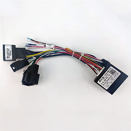 Car for Audio 16pin Wiring Harness with Canbus Box for Chevrolet Sail 3 Aftermarket Stereo Installation Wire Adapter