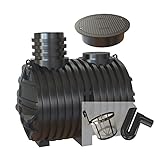 regenwasserzisterne beton 5000l HAUSTIERBEDARF Garten-Zisternen Regenwassertank Zisterne 5000 Liter Ecoline (mit Filterset + Abdeckung)