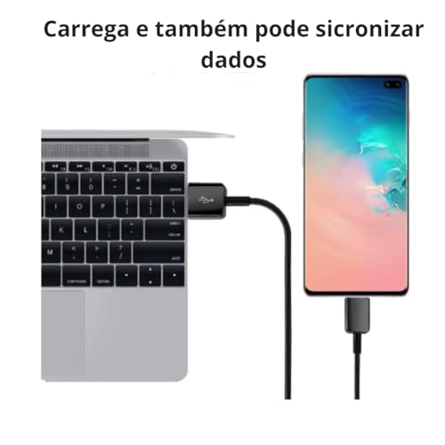 Cabo Tipo C Turbo USB Tipo C USB-C Carregamento Rápido Cabo de Dados Reforçado Compatível Para Andro