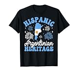 Photo Gallery argentina pride flag hispanic heritage month maglietta Photo Gallery argentina pride flag hispanic heritage month maglietta
