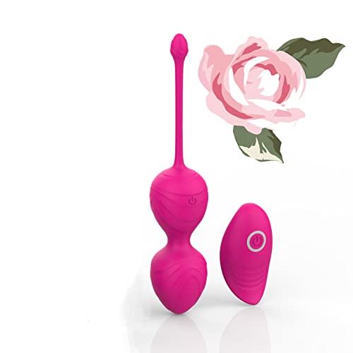 Pelvic Floor Muscle Trainer,Women Bladder Control Exercise (S, Rose)