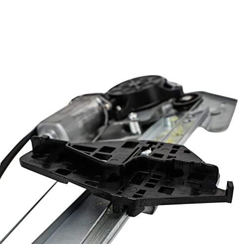 Image of TRQ Front Passenger Side Power Window Motor and Regulator Assembly One Touch Anti Pinch Compatible with 2009-2015 Honda Pilot