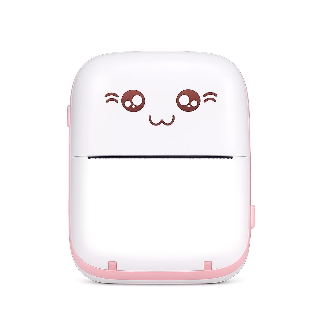 Pocket Mini Thermal Printer Bluetooth Wireless Portable Photo Printer for Android & iOS, Mobile Phone Smart Printer with 1 Thermal Paper Roll, Fast Inkless Printing-image-21