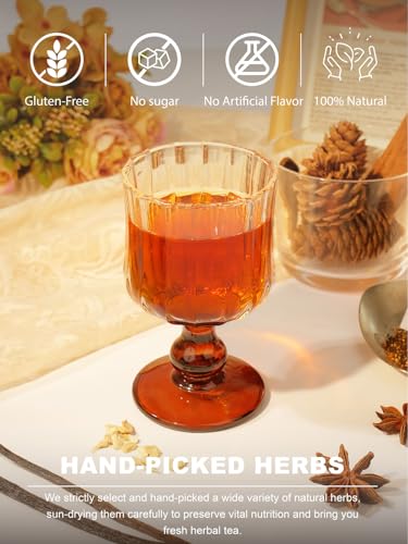 TeeLux Vanilla Chai Tee Beutel 100 Stück, Vegan, Cremiger Vanille-Geschmack, Blend Vanille, Zimt, Kardamon, Schwarzer Pfeffer, Nelken, Ingwer, Schwarzer Tee