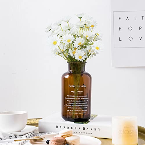 Csbyw Artificial Flowers 10 Bundles Multicolor Artificial Daisy Flowers Uv Resistant Outdoor Fake Wildflowers With Stems Faux Greenery Shrubs Plants Arrangements For Home Garden Vase Decor #TOP5