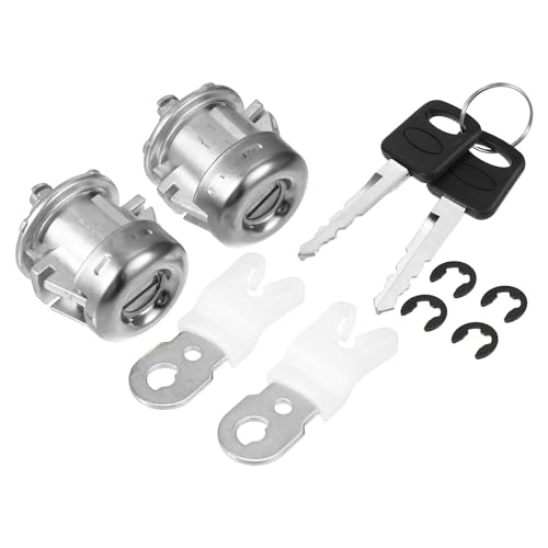 Cylindre serrure de porte 7C3Z1521990A barillet intérieur durable voiture Ford