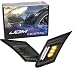 iJDMTOY Smoked Lens White/Amber LED Front Sidemarkers Compatible With 13-16 Scion FR-S, 13-18 Subaru BRZ, 17-up Toyota 86, With Smoked LH RH Side Marker Lights (Parking: White, Turn Signal: Amber)