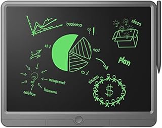 TUGAU LCD Writing Tablet for Kids 15 inch Colorful Drawing Tablet, Educational Learning Toys Writing Board - Gift for Kids 3 4 5 6 7 8 Years Old Girls Boys Birthday Gifts (DeepSkyBlue)