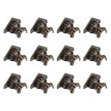 Pieds d'angle pour coffret à bijoux : grâce à leur conception ingénieuse, ils se fixent facilement sur un coffret à bijoux et sont très pratiques. pieds de meuble rétro