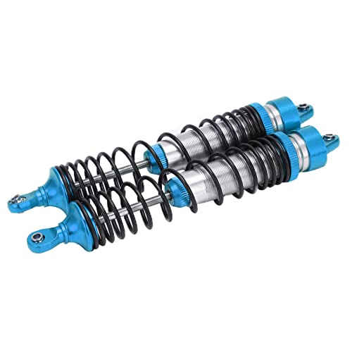 Amortisseurs voiture RC alu assemblés rigides pour Traxxas UDR bleu