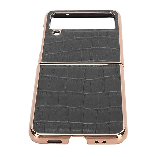 Rankomu Läderfodral för Galaxy Z Flip4 – Repskydd & Vikbart Skärmskydd