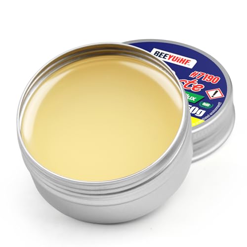 BEEYUIHF Rosin Solder Flux Paste, Flux for Soldering for SMD BGA LED PCB IC CPU electronic repair & soldering (1.76oz/50g)