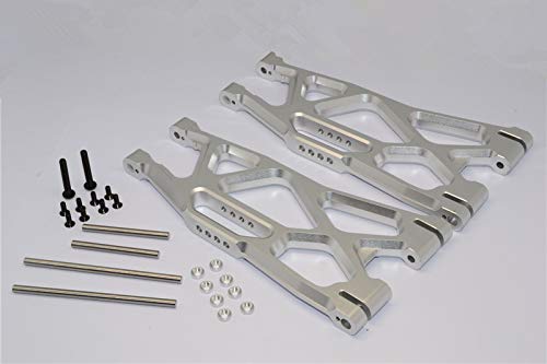 Aluminum Front or Rear Lower Arms for Traxxas 1/5 XMAXX X-MAXX 7729-1pr Set Silver