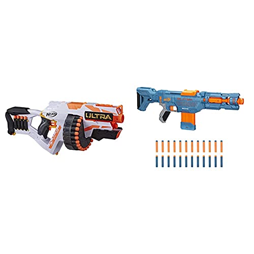 NERF Hasbro E6596EU4 Ultra One Motorized Blaster – Weiterentwickeltes Design, Trommelmagazin mit hoher Kapazität & Elite…
