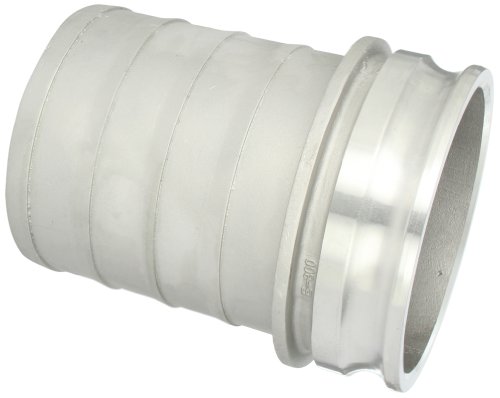 Dixon 801-E-AL Aluminum 356T6 Boss-Lock Type E Cam and Groove Hose Fitting, 8