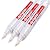 ForFine Grout Pen Restore Tile Grout Line Marker Pens 3 Pack for Kitchen, Bathroom, Parlor, Bedroom, Shower, Balcony Wall and Floor (White)