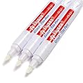 ForFine Grout Pen Restore Tile Grout Line Marker Pens 3 Pack for Kitchen, Bathroom, Parlor, Bedroom, Shower, Balcony Wall and Floor (White)