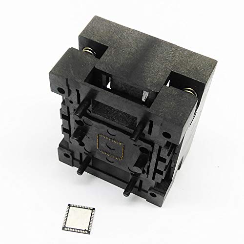 Wiring Connecting Terminals - QFN56 MLF56 Burn in Socket Open Top Pogo Pin IC Test Socket Pitch 0.35mm Chip Size 6 * 6 Flash Adapter Programming Socket Block