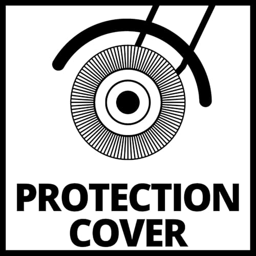 Einhell Elektrischer Fugenreiniger GC-EG 1410 (140 W, 1.200 1/min, ergon. Führungsholm, wechselbare Bürsten, Führungsrad, inkl. Stahl- & Nylon-Bürste)