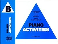 Piano Activities B (Music Pathways) 082580437X Book Cover