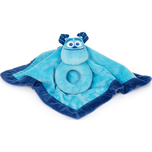 Disney Baby Monsters, Inc. Sulley Security Blanket and Ring Rattle Set