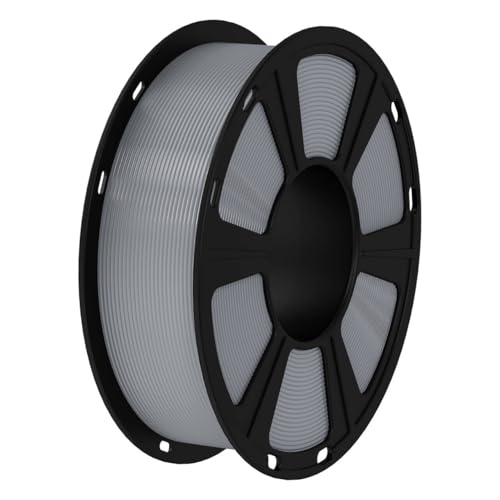 Image of GIANTARM PETG Filament 1.75mm 1kg (2.2lb), Grey PETG Filament for 3D Printer, ±0.02mm Accuracy, High Precision, Strong Toughness, Neatly Wound & Moistureproof, Non-Clogging&Non-Stringing, Grey
