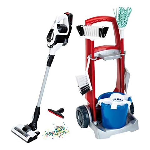 Carrito de limpieza con aspiradora Theo Klein 6806 Bosch Unlimited I para niños Cover