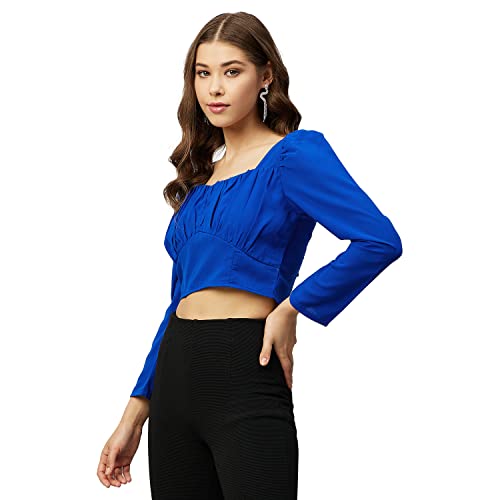 Image of Carlton London Women's Polyester Regular Fit Blouse