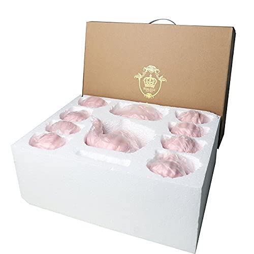 Sweejar Home Service à thé en Porcelaine avec tasses et soucoupes Motif famille Royale 225 ml Rosa - Imagen 7