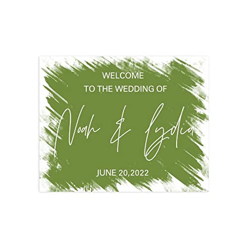 Panneau de calligraphie pour mariage personnalisé haut de gamme - 2