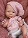 Abenduot 13 inch Realistic Full Body Silicone Baby Dolls Real Life Anatomically Correct Soft Silicone Baby Girl Dolls