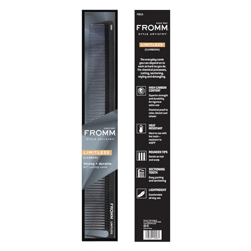 Peine Fromm F3013 Limitless 8.5 pulgadas miniatura 6