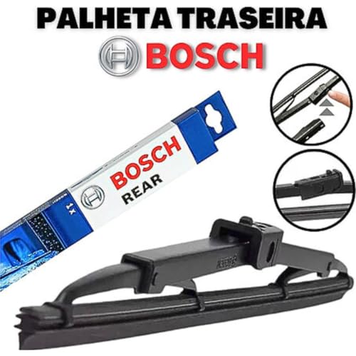 Palheta Limpador Parabrisa Bosch Aerofit Par de Palheta Limpadora Dianteiro Original GM ONIX 2012 À