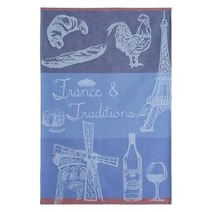 Coucke Bedrucktes Geschirrtuch, Jacquard, Baumwolle, Frankreich und Tradition, 50 x 75 cm – Bild 5