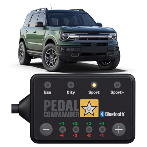 PEDAL COMMANDER for Ford Bronco Sport 2021-2025 Throttle Response Controller, U725, Base Model, Badlands, Big Bend, Outer Banks, First Edition, Raptor 1.5L 2.0L Ecoboost, Ford Bronco Sport Accessories