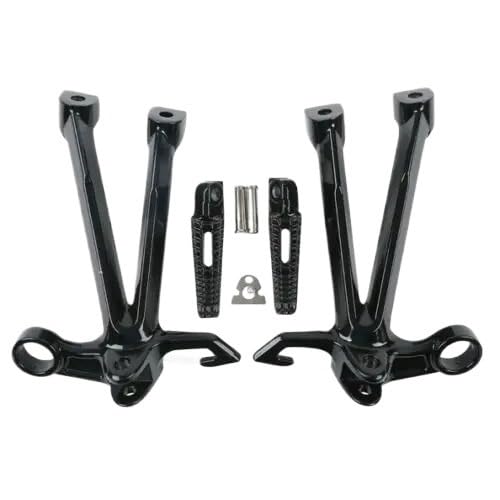 Repose-pieds arrière moto avec supports pour GSXR 1000 2007-2008
