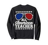 Photo Gallery all american teacher 4 luglio retro usa retro felpa Photo Gallery all american teacher 4 luglio retro usa retro felpa