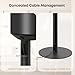 Speaker Stands for SONOS Era-100 and Era-300 - Height Adjustable Speaker Stand up to 42.6'', Concealed Cable Management, Max Load 11 lbs, 1 Pair (2 Pack), Black