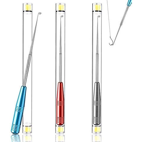 Quick Fish Hook Remover Tool 3 Set Fishhook Easy Removal Detacher for Fishing Accessories Stainless Steel Fish Hook Disconnect Extractor Device Gadgets Kit Cover