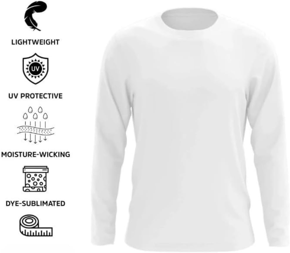 Custom Fishing Shirts for Men Long Sleeve, Fishing Shirts for Men, American Flag Fish Hook Blue Galaxy Fishings