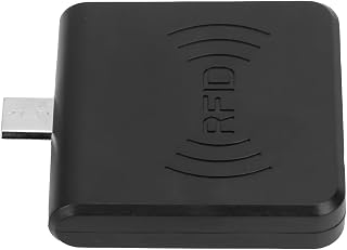 Gedourain Label Scanner, Plug and Play Phone UHF Reader Convenient To Use High Operating Frequency Simple for Logistics Warehouse Management Smart Parking Lot Management