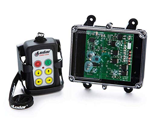 Pierce Lodar 90 Series Remote Transmitter & Receiver System – 4 Function IP55 FET Control + Master, 15 Amps, 200 Ft. Range – Wireless for Winches, Hoists & Hydraulics – Part 301102 / Model 92104B
