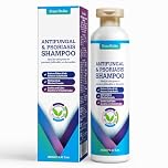 Psoriasis & Seborrheic Dermatitis Antifungal Shampoo: Folliculitis Shampoo, Anti-Dandruff Cleanser for Scalp Acne, Itchy, Redness-Prone Scalp – with Salicylic Acid, Rice Water 280ml
