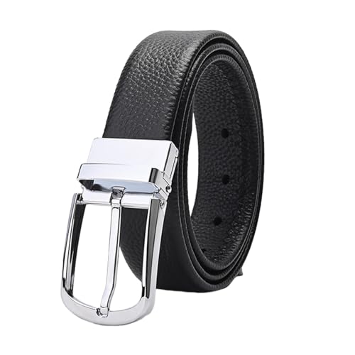 Ceinture en cuir rétro simple et confortable pour pantalon costume