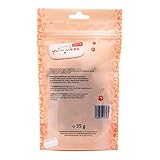 Yummeez pure Rinderherzen Hundeleckerli - getreidefrei und zuckerfrei - reine Fleisch Leckerlis für Allergiker Hunde mit optimalen Nährstoffen und vollem Geschmack, 35 g (1er Pack)
