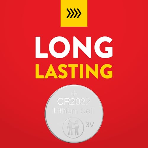 image for Eveready CR2032 Lithium 3V Coin Battery 10 Pack, Batteries for Watches