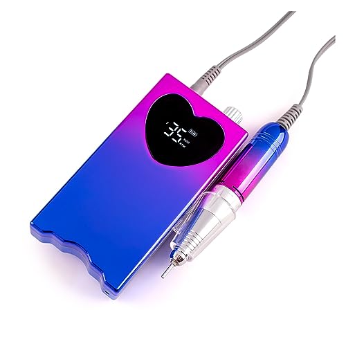 Torno de uñas con pantalla irregular y batería recargable de 35000 RPM 8