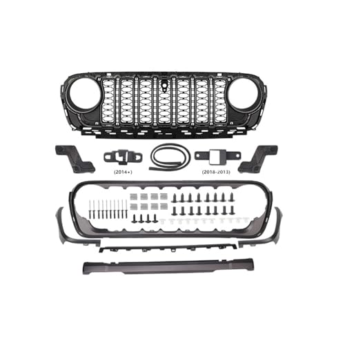 Grille de pare-chocs Wrangler JL sans caméra pour vos sorties tout-terrain