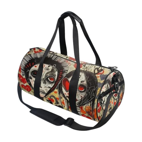 Bolsa de gimnasio unisex con compartimento interno para mantener tus pertenencias a mano